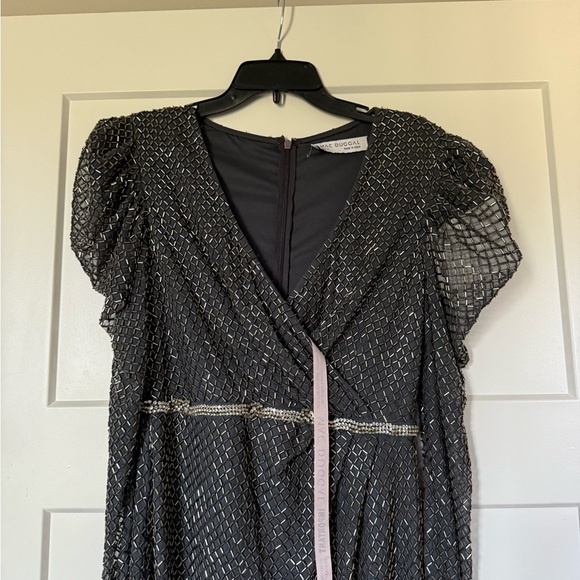 New | Mac DUGGAL 93674 Beaded MIDI Dress 14 - Picture 8 of 11